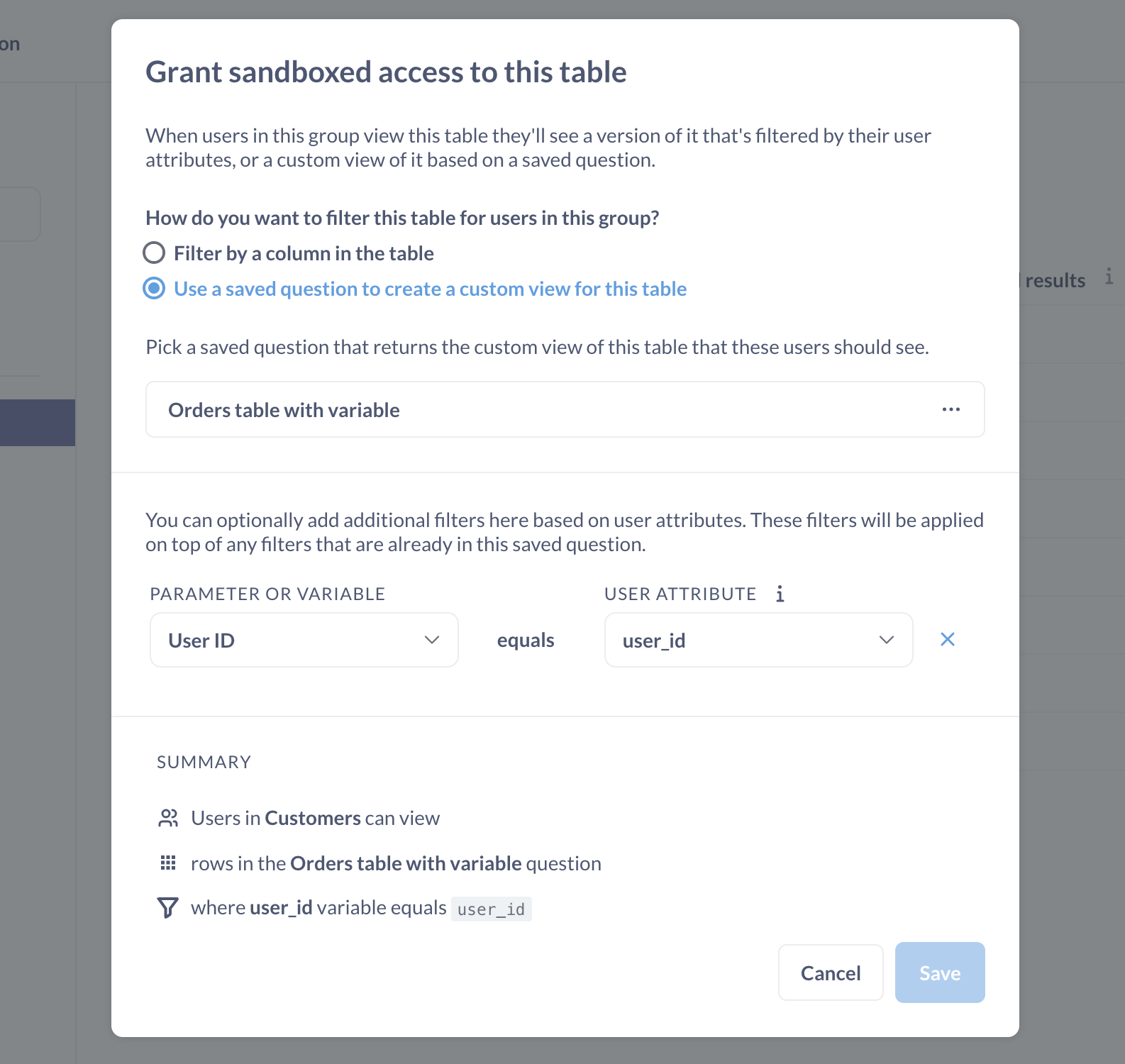 Sanal alan seçenekleri
