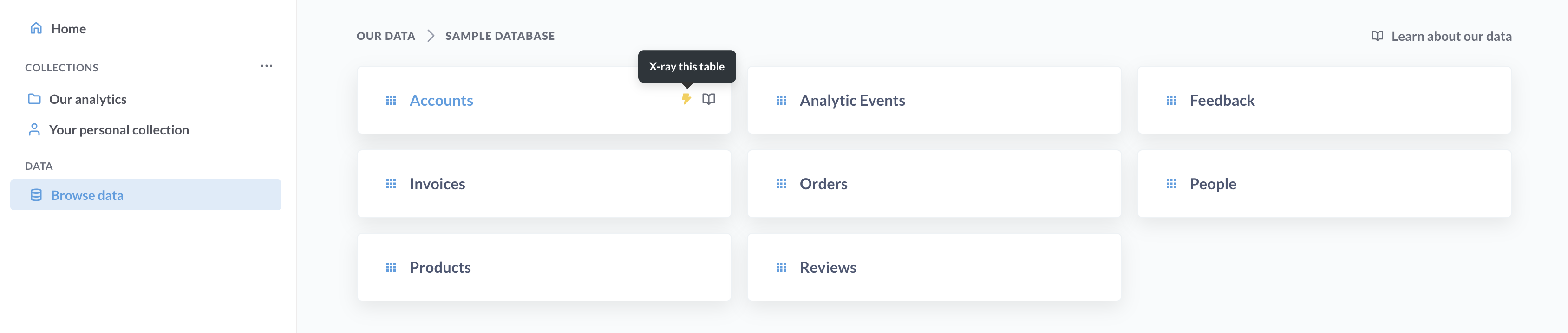 Veri X-ışınına göz at