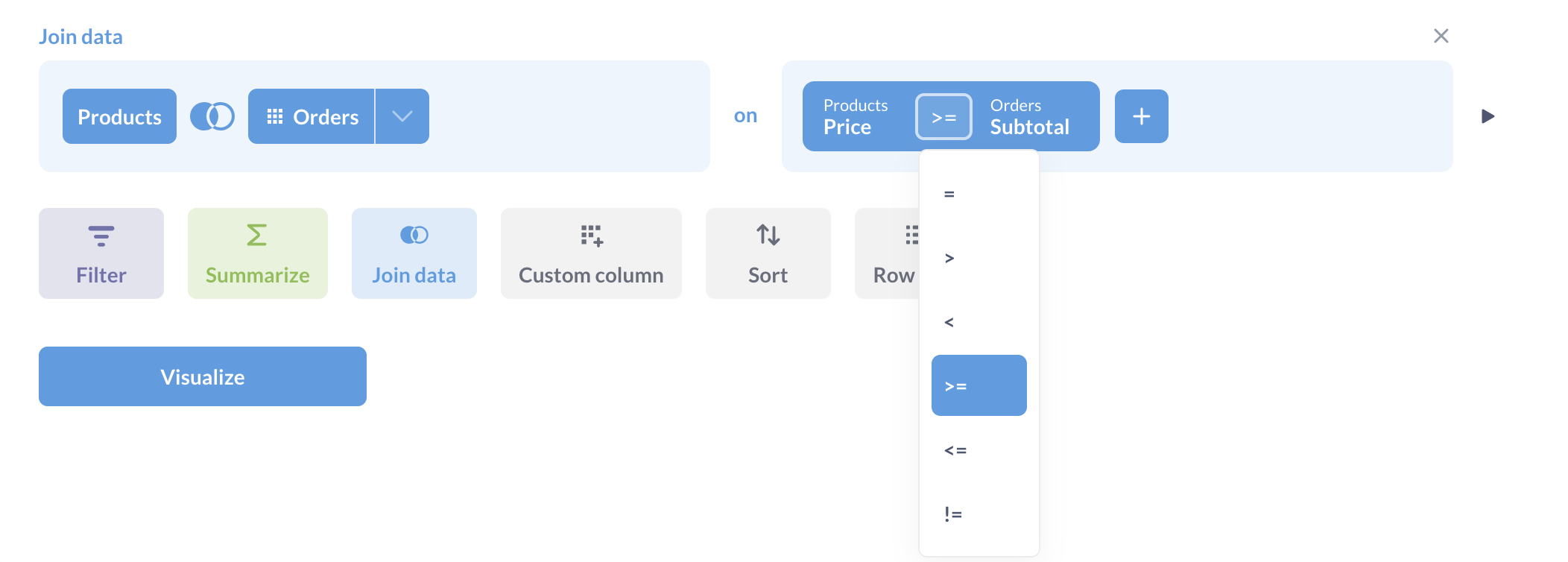 Birleştirme operatörleri