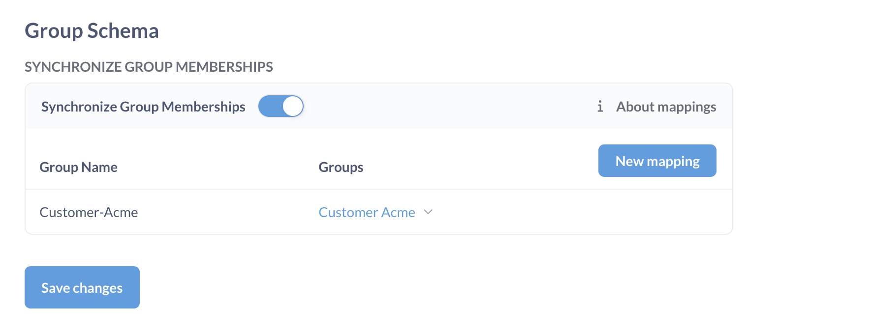 Kullanıcı özelliklerini gruplarla eşleme.