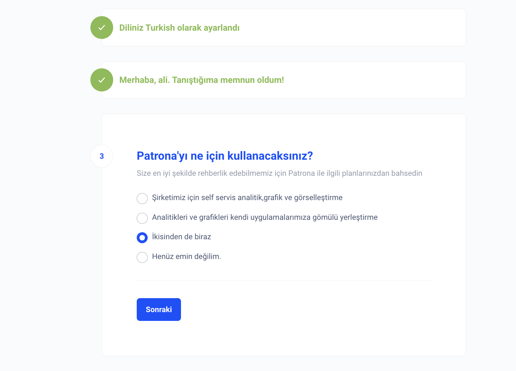Patrona&#39;yı ne için kullanacaksınız?